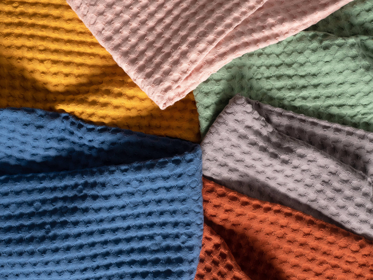 Monaco 100% Cotton Jumbo Waffle Kitchen Towel 20x30