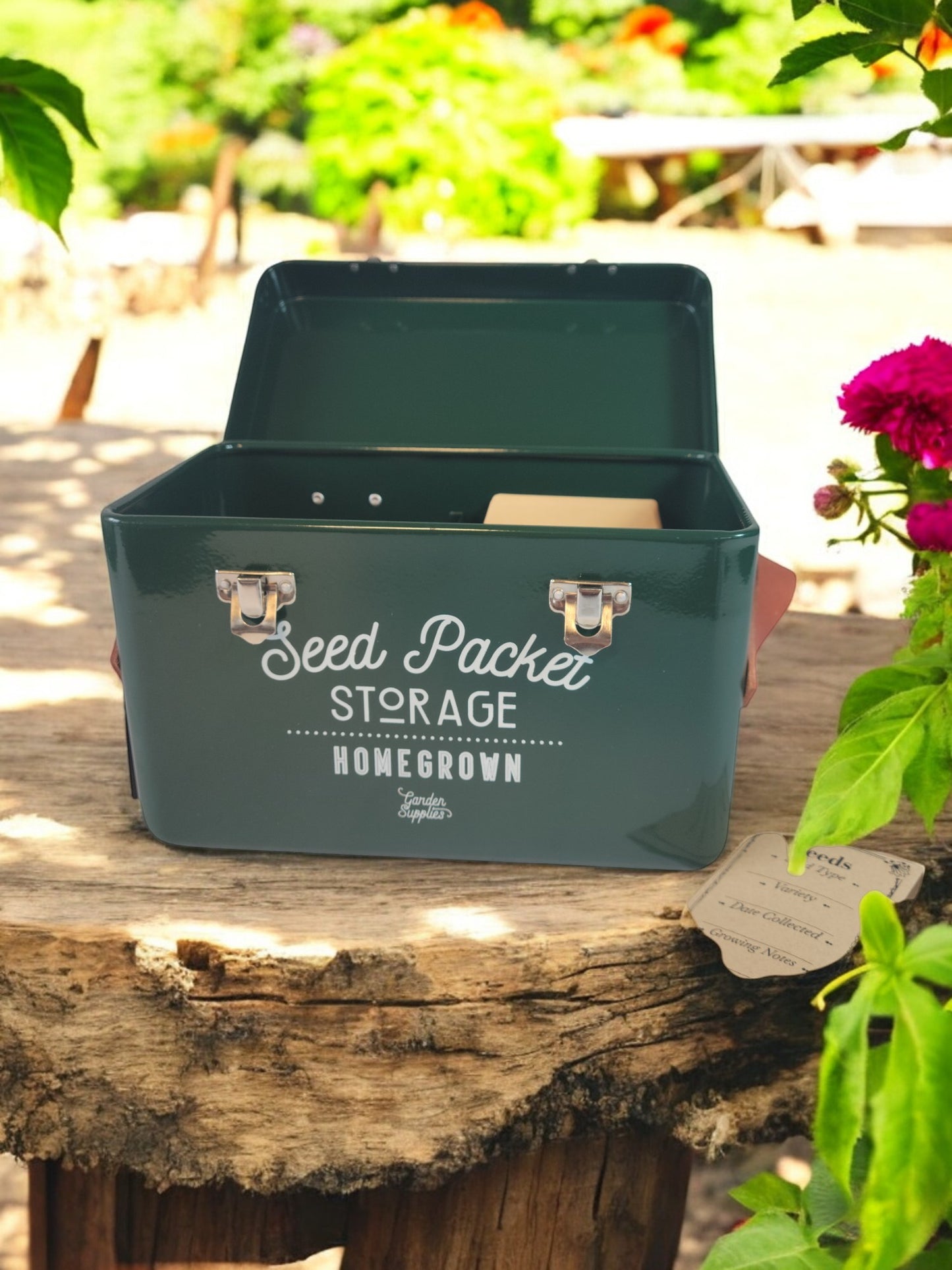 Green Seed Saver Tin