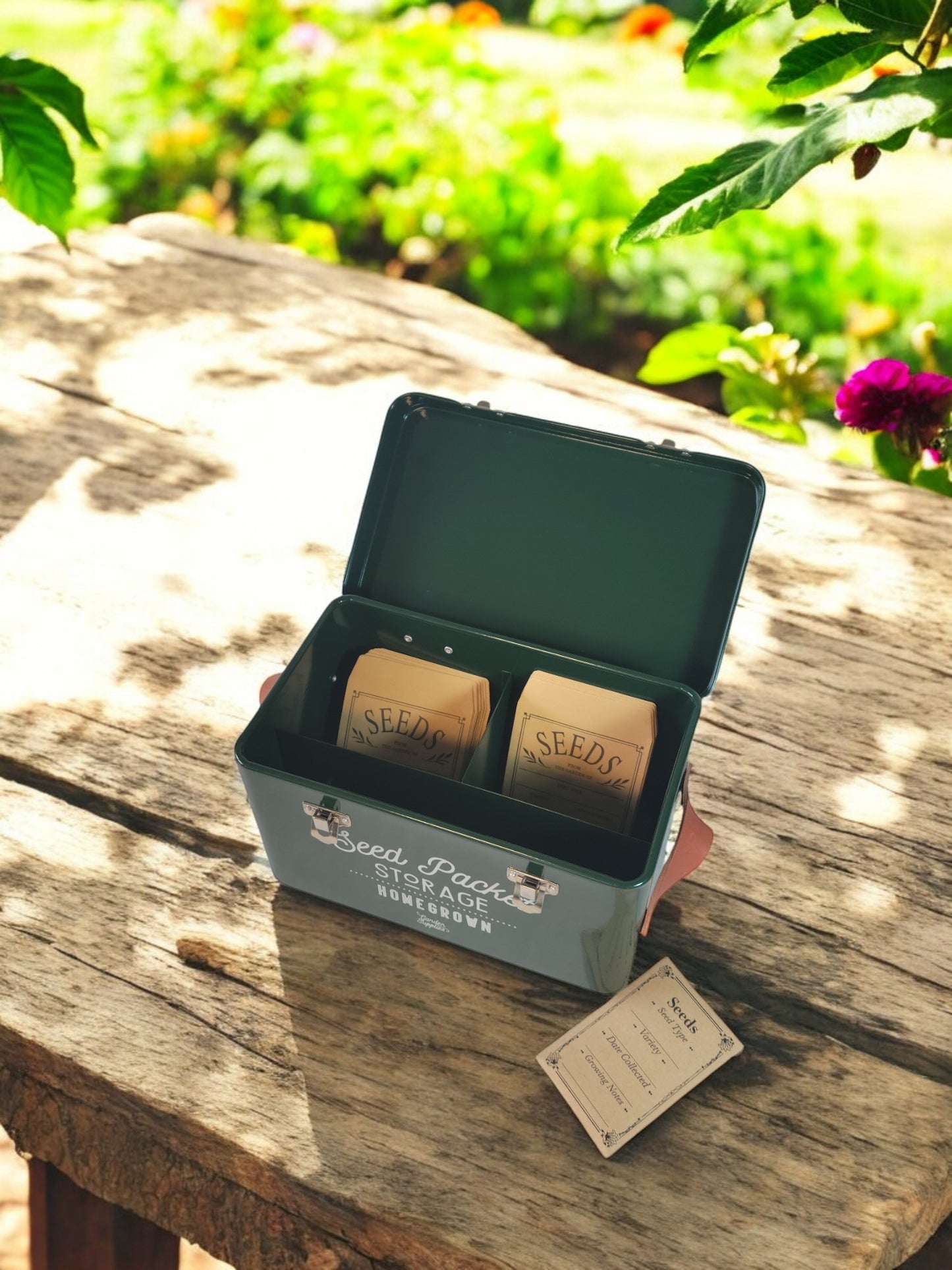 Green Seed Saver Tin
