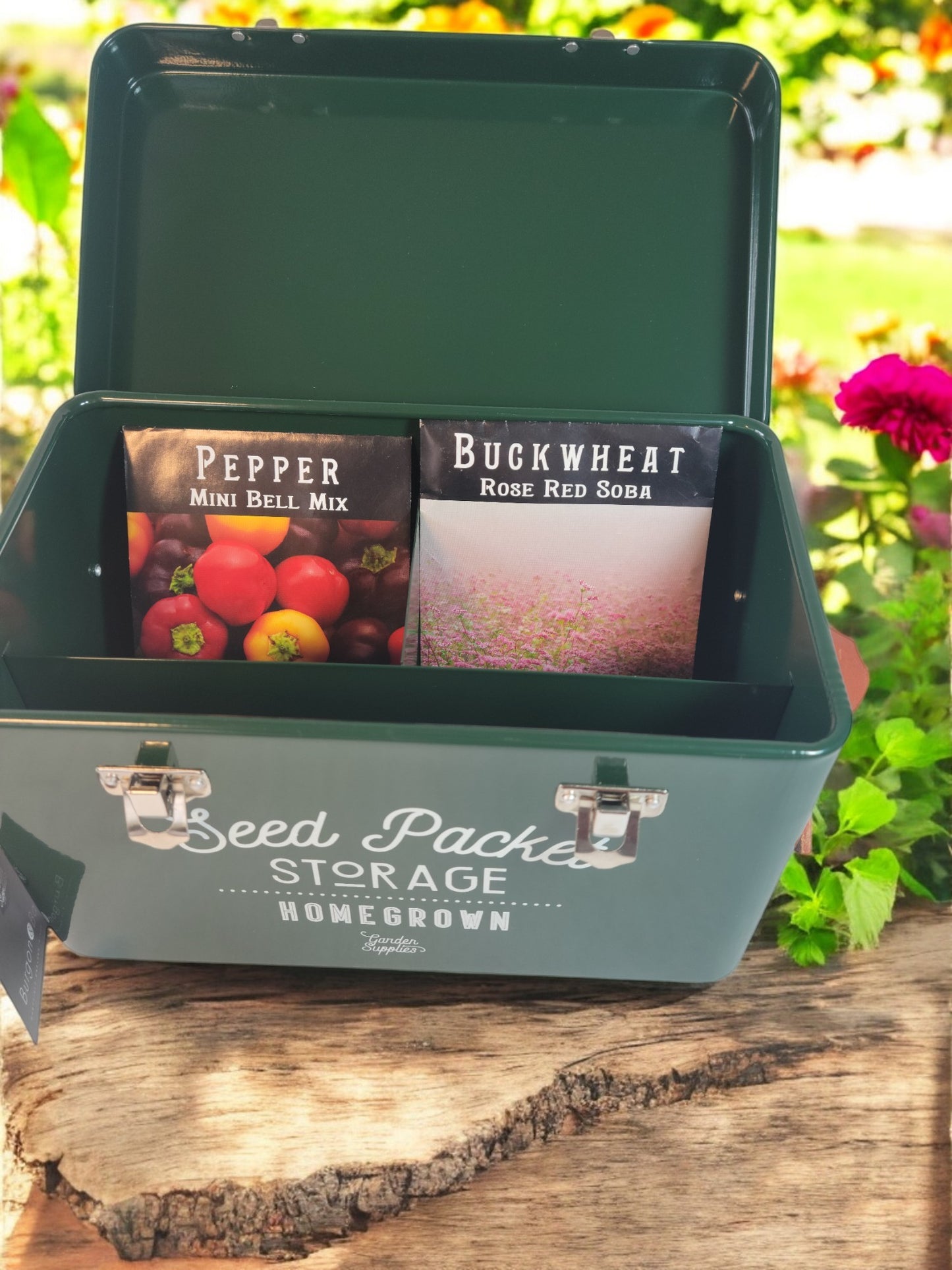 Green Seed Saver Tin