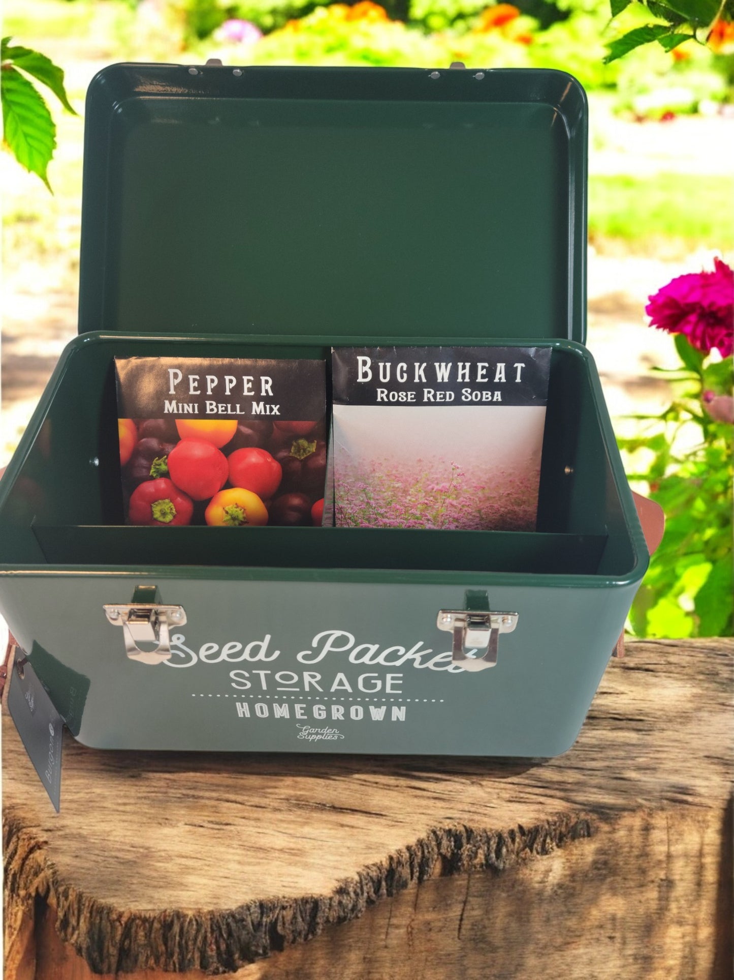 Green Seed Saver Tin