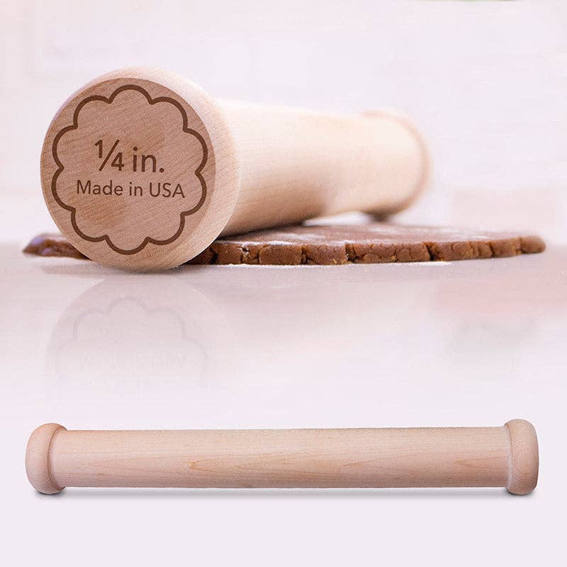 Perfect Cookie Rolling Pin 1/4-in. Fixed Depth