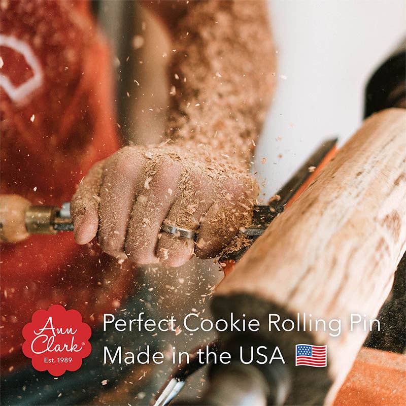 Perfect Cookie Rolling Pin 1/4-in. Fixed Depth