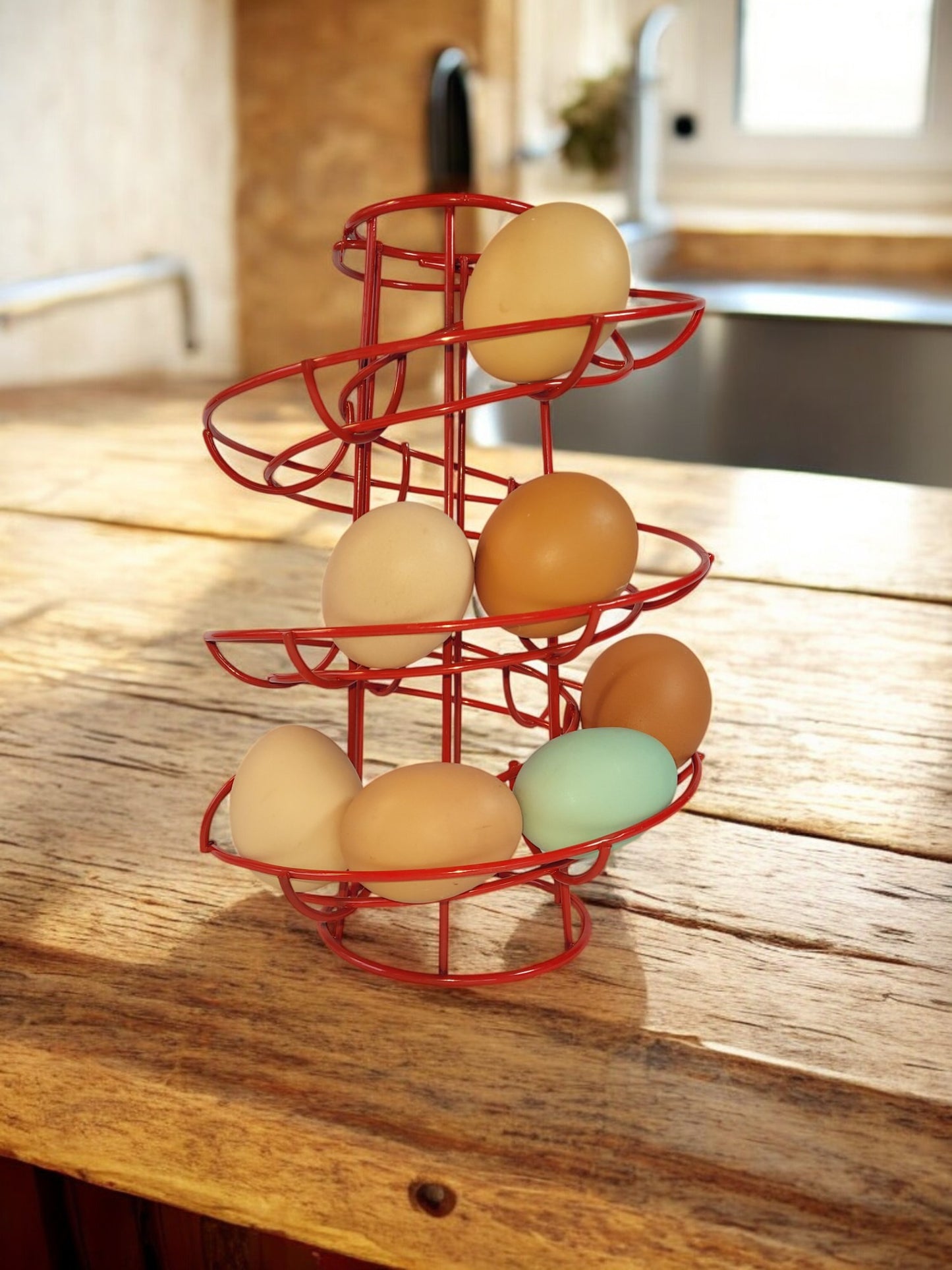 Counter top egg carousel